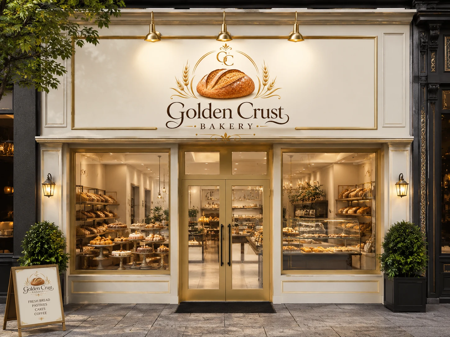 Golden Crust Bakery storefront