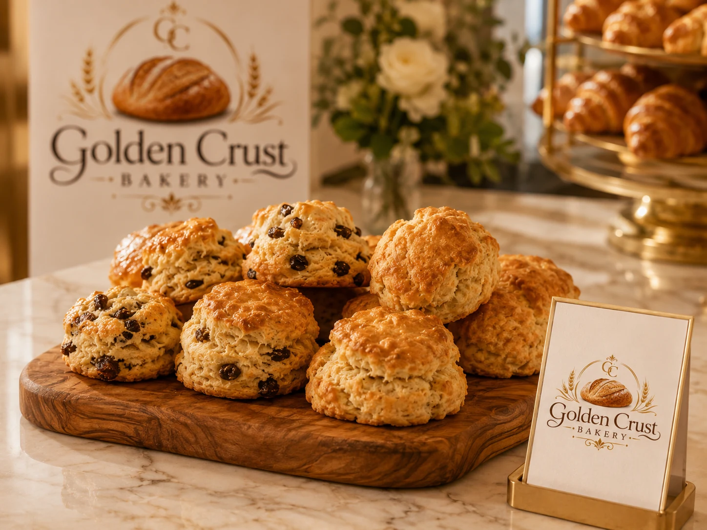 Fresh scones